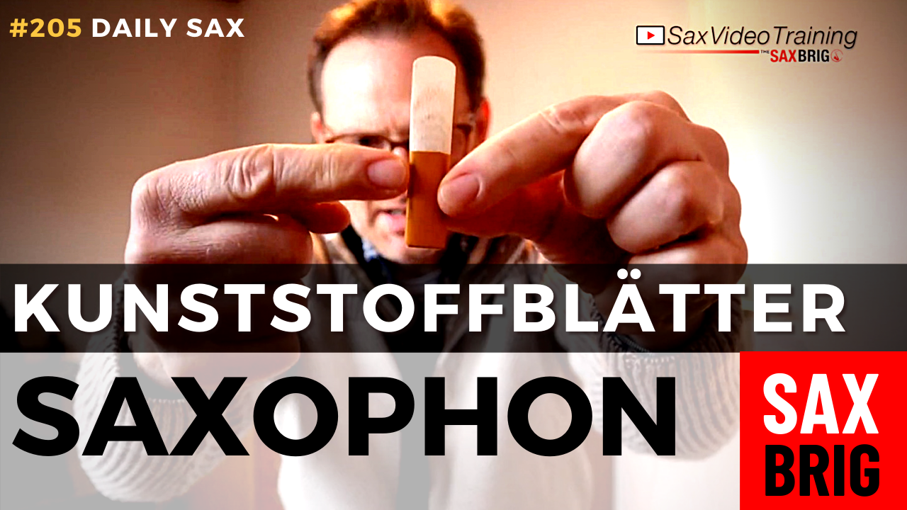 Kunststoffblatt saxophon