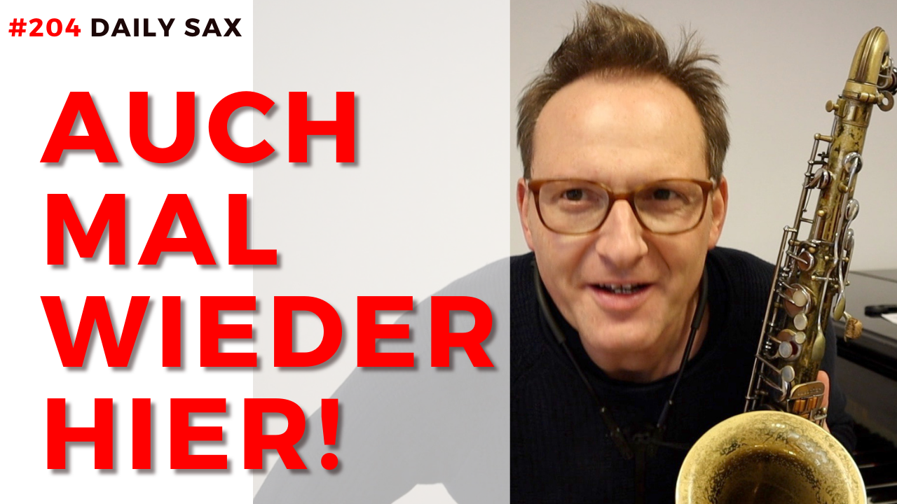 Saxophon lernen mit Bernd