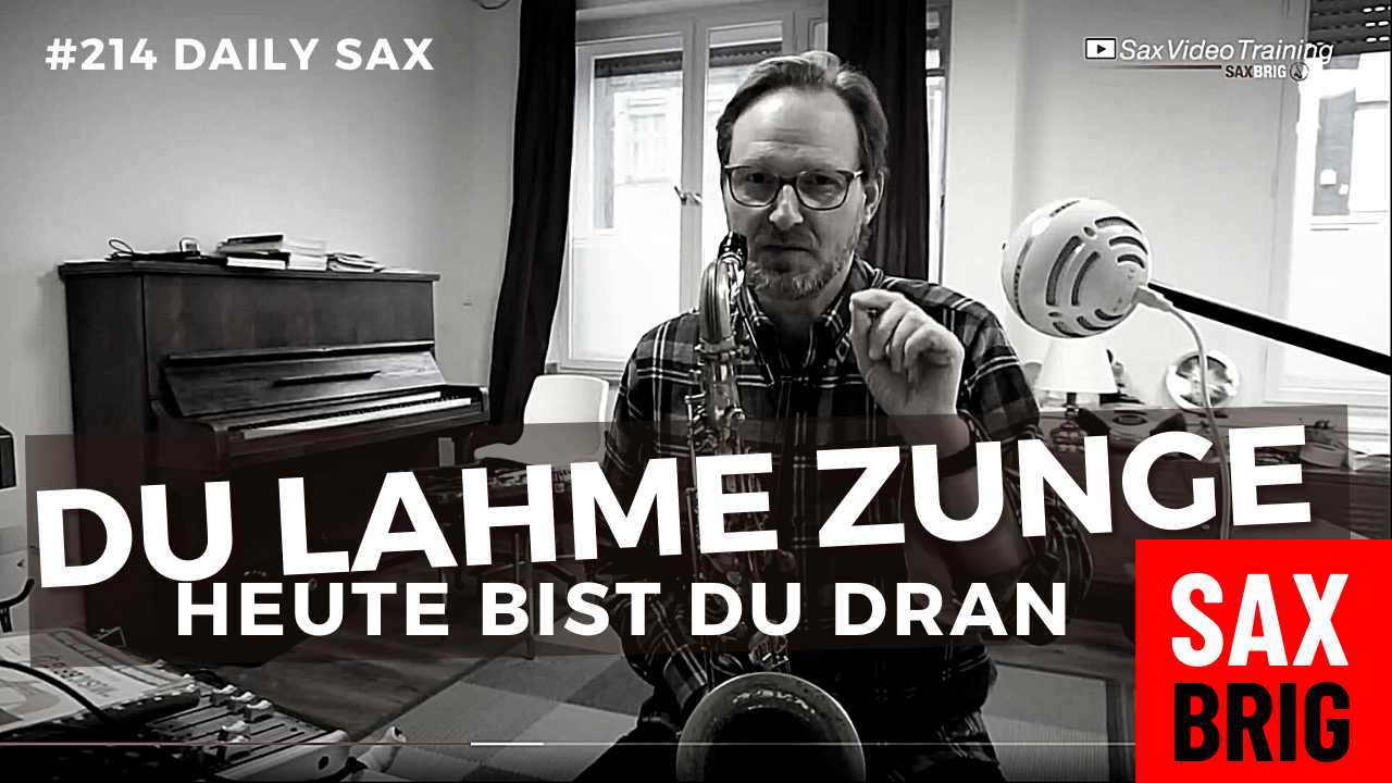 Saxophon Zungentechnik