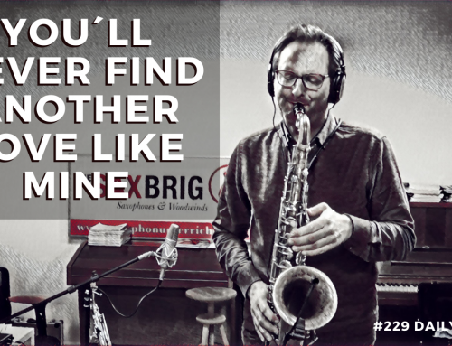 YOU´LL NEVER FIND ANOTHER LOVE on Tenorsax – Michael Bublé 229